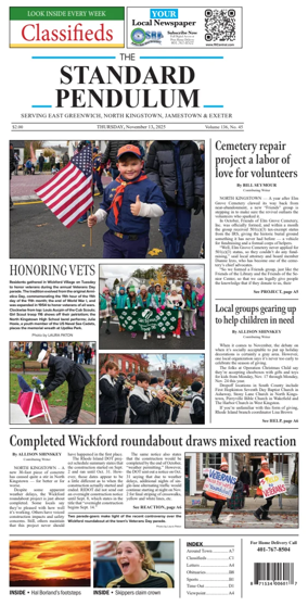 Cover of East Greenwich Pendulum