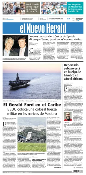 Cover of El Nuevo Herald