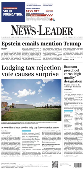 Cover of Springfield News-Leader