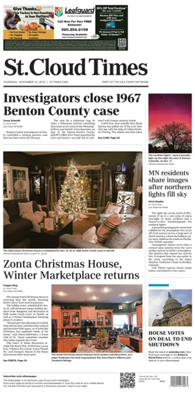 Cover of St. Cloud Times