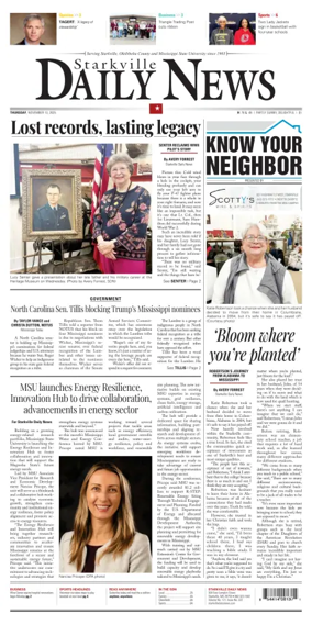 Cover of Starkville Daily News