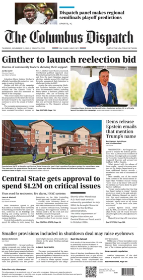 Cover of The Columbus Dispatch