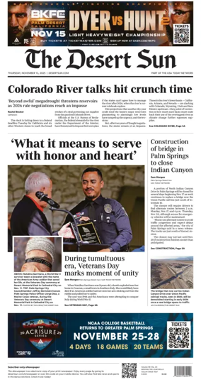 Cover of The Desert Sun