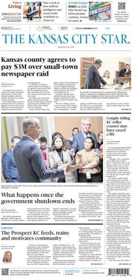 Cover of The Kansas City Star