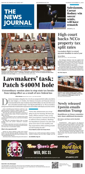 Cover of The News Journal