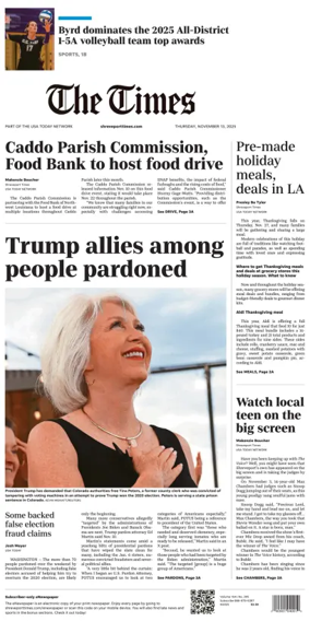 Cover of The Times (Shreveport)