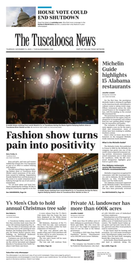 Cover of The Tuscaloosa News