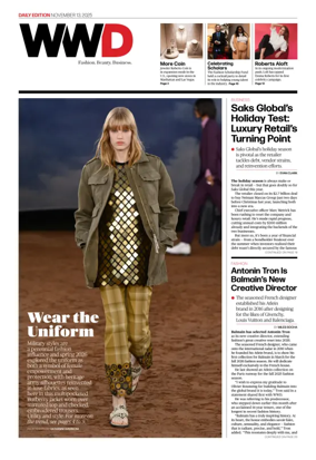 Cover of WWD Digital Daily