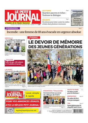 Cover of Le Petit Journal - L'hebdo du Pays Toulousain