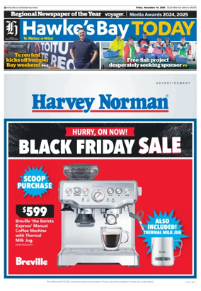 Cover of Hawke's Bay Today