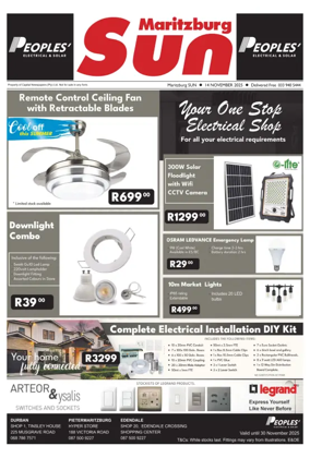 Cover of Maritzburg Sun (South Africa)