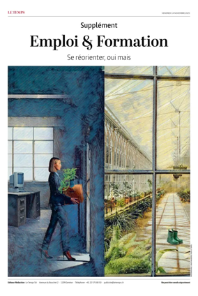 Cover of Le Temps Supplement