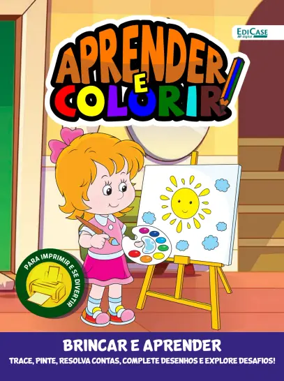Cover of Aprender e Colorir