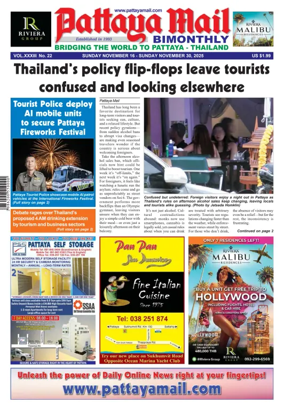 Cover of Pattaya Mail