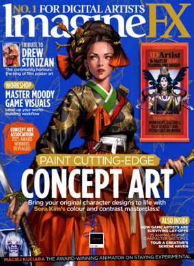 Cover of ImagineFX: Sci-fi & Fantasy Art magazine