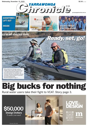 Cover of Yarrawonga Chronicle