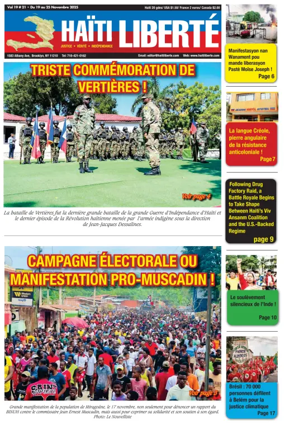 Cover of Haiti Liberte