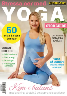 Cover of Stressa ner med Yoga