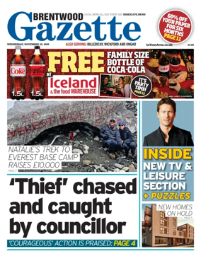 Cover of Brentwood Gazette