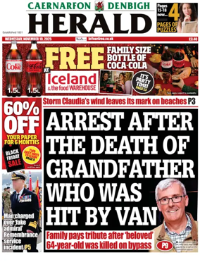 Cover of Caernarfon Herald