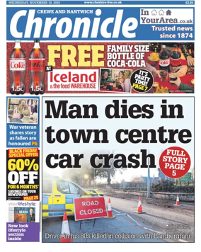 Cover of Crewe Chronicle
