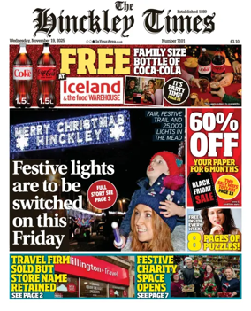 Cover of Hinckley Times