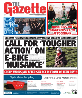 Cover of The Gazette (Scotland)