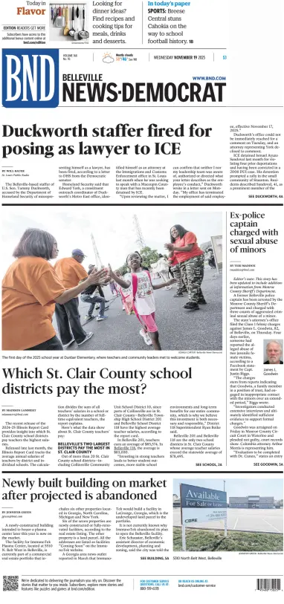 Cover of Belleville News-Democrat