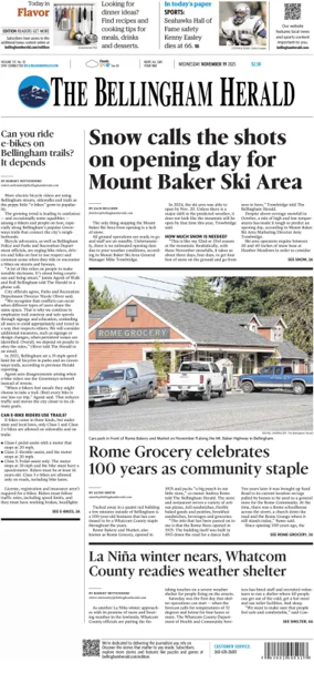Cover of The Bellingham Herald