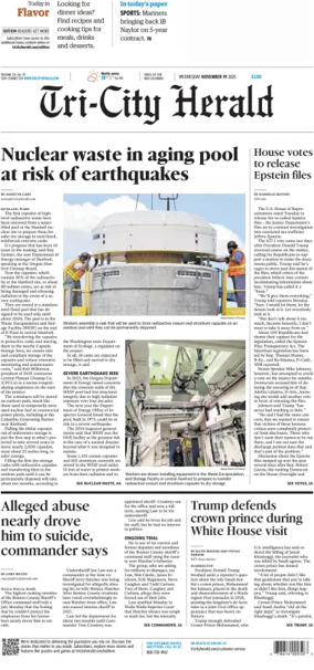 Cover of Tri-City Herald