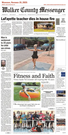 Cover of Walker County Messenger