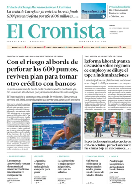 Cover of El Cronista comercial