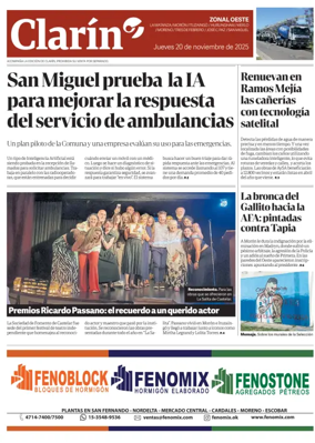 Cover of Zonal Oeste