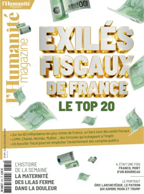 Cover of L'HUMANITE MAGAZINE