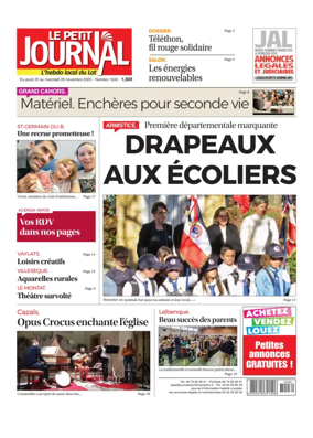 Cover of Le Petit Journal - L'hebdo local du Lot