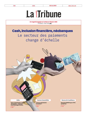 Cover of La Nouvelle Tribune