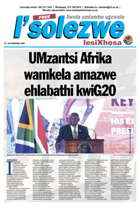 Cover of Isolezwe lesiXhosa