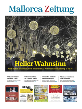 Cover of Mallorca Zeitung