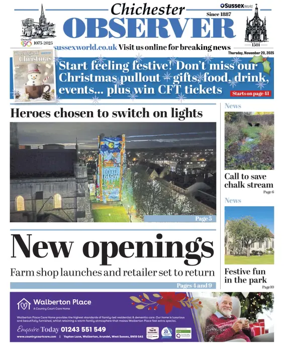 Cover of Chichester Observer