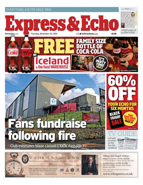 Cover of Express & Echo (City & East Devon Edition)