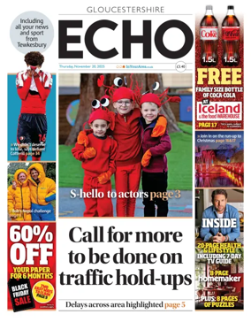 Cover of Gloucestershire Echo