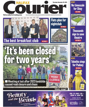 Cover of Halifax Courier