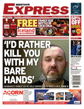 Cover of Merthyr Express