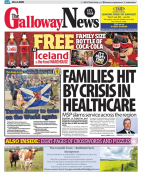 Cover of The Galloway News