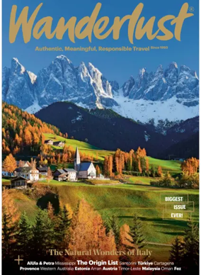 Cover of Wanderlust Travel Magazine (UK)