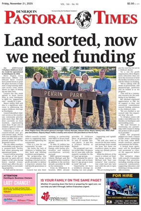 Cover of Deniliquin Pastoral Times