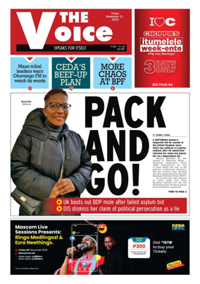 Cover of The Voice (Botswana)