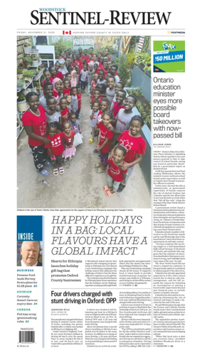 Cover of Sentinel-Review (Woodstock)