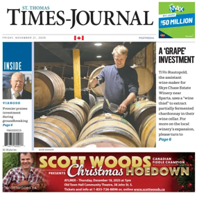 Cover of St. Thomas Times-Journal