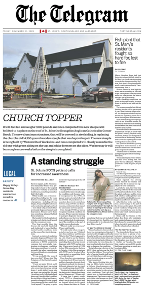 Cover of The Telegram (St. Johnâ€™s)